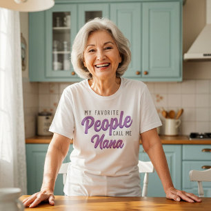 "Les gens que j'aime m'appellent" T-Shirt pour fem