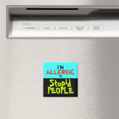 LES GENS STUPIDES ~ Magnet Vérité Générale (In Situ (Lave-vaisselle))