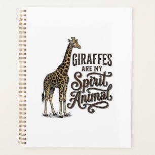 Les girafes sont mon animal spirituel conception d
