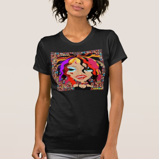 LES Girl van Michele Kaplan T-shirt (Voorkant)