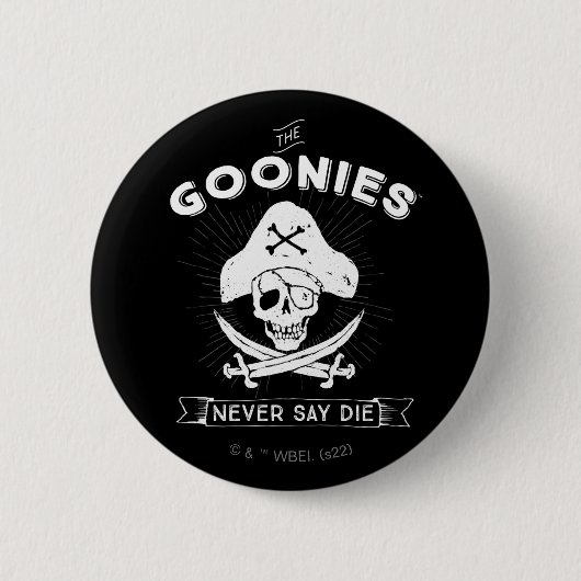 Les Goonies "Ne jamais dire mourir" Pirate Badge (Devant)