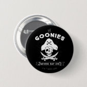 Les Goonies "Ne jamais dire mourir" Pirate Badge (Devant & derrière)