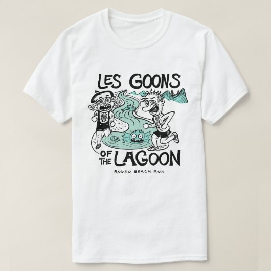 Les Goons van de Lasgoon T-shirt (Design voorkant)