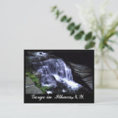 LES GORGES D'ITHACA, N.Y. carte postale (Debout devant)