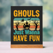 Les goules veulent juste s'amuser Design Halloween (Neutre)