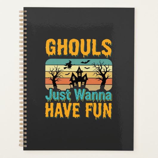 Les goules veulent juste s'amuser Design Halloween (Devant)