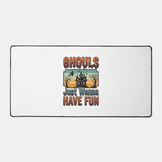 Les goules veulent juste s'amuser Halloween vintag (Recto)