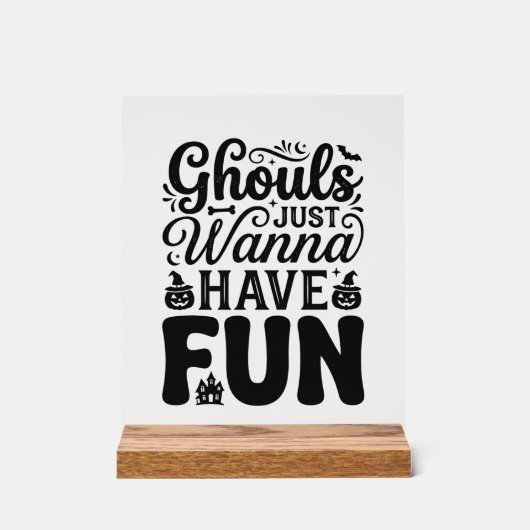Les goules veulent juste s'amuser SVG Halloween vi (Recto)