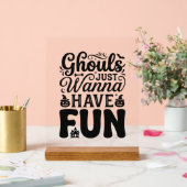 Les goules veulent juste s'amuser SVG Halloween vi (Mariage)