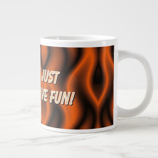 "Les Gouls veulent juste s'amuser" Tasse d'Hallowe (Droite)