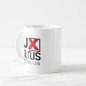 Les gourous d'UX sont nous ! - Tasse officielle (Devant gauche)