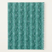 Les gouttes de pluie sur le métal vert (Dos)