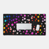 Les gouttes De Pluie Sur Les Points De Néon Sur Le (Clavier et souris)