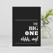 Les grandes invitations d'anniversaire (Debout devant)