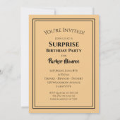 Les grandes invitations d'anniversaire 100 (Dos)