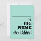 Les grandes invitations d'anniversaire 90 (Devant)