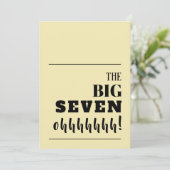 Les grandes invitations d'anniversaire de 70 ans (Debout devant)