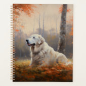 Les grandes Pyrénées à l'automne Feuilles automne (Devant)