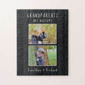 "Les grands-parents sont géniaux" Photo Puzzle (Vertical)