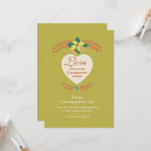 Les Grands-Parents Sont Une Carte De Jour Particul (Devant/Arrière en situation)