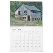 Les granges du calendrier passé personnalisent (Jan 2026)