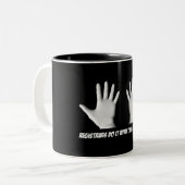 Les Greffiers Le Font Avec Leurs Gants - Mug (Devant gauche)