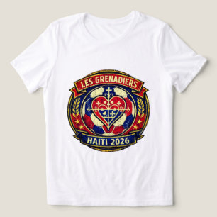 Les Grenadiers Haïti 2026 Voetbal Geïnspireerd Har Tri-Blend Shirt