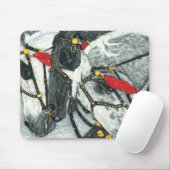Les gris - tapis de souris d'équipe de Percheron (Avec souris)