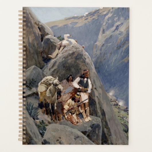 Les guerriers d'Apache : une embuscade sur la cava (Devant)