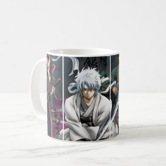 Les guerriers samouraïs Anime Mug (Devant gauche)