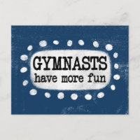 Les Gymnastes Ont Plus De Carte Postale Amusante