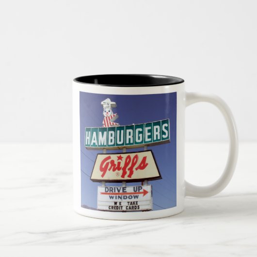 Les HAMBURGERS de Griff - tasse (Droit)