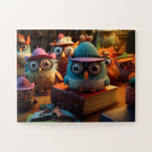 Les Hatters. Puzzle de 30 pouces 14x11 pour enfant (Horizontal)