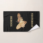 LES HÉROS D'HIER (Serviette à main)