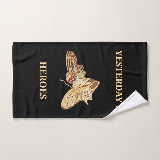 LES HÉROS D'HIER (Serviette à main)