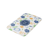 Les hiboux chaulent le tapis de bain orange de (Angle)