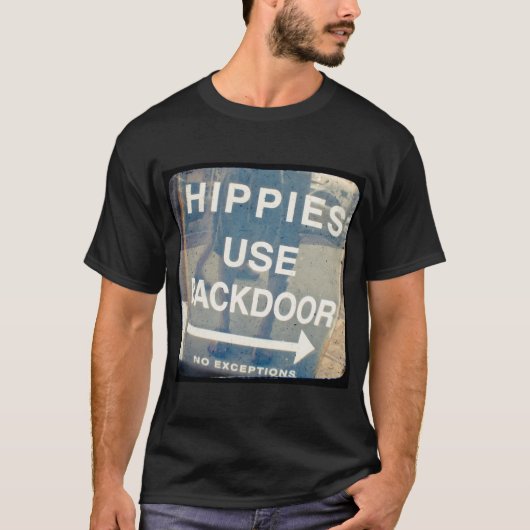Les hippies utilisent le T-shirt des hommes (Devant)