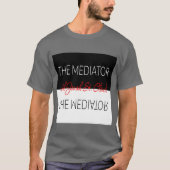 Les hommes de T-shirt de médiateur (Devant)
