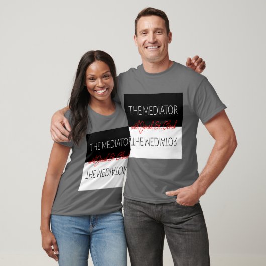 Les hommes de T-shirt de médiateur (Unisexe)