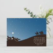 Les Hommes Sages Lui Demandent Une Carte De Noël P (Debout devant)