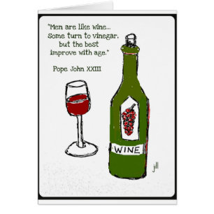 Les hommes sont comme le vin - un certain tour au