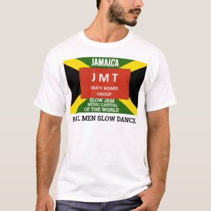 LES HOMMES VRAIS DANSENT LENTEMENT T-Shirt Basique