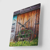 Les Horloges Murales The Green Bicycle 1 (Angle)