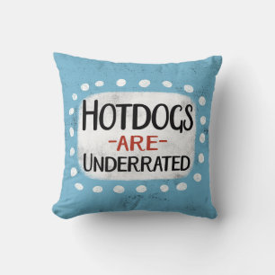 Les Hotdogs sont sous-entendus oreiller à lancer