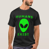 Les humains sont des T-shirts hommes (Devant)