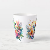 "Les Hummers" #8 Mug à Latte Colibri (Devant)