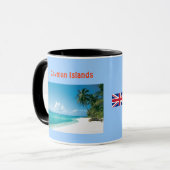 Les ÎLES CAÏMAN - tasse de café (Devant gauche)