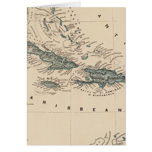 Les îles de l'Inde occidentale (Devant)