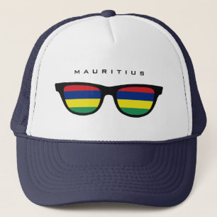 Les Îles Maurice ombragent le casquette fait sur