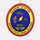 Les Îles Vierges * ornement de Noël (Gauche)